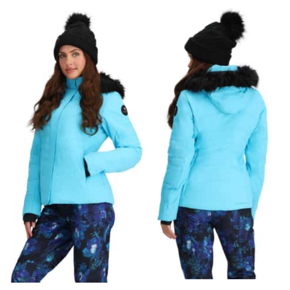 Obermeyer Tuscany II Ski Snow Jacket in Fly Away